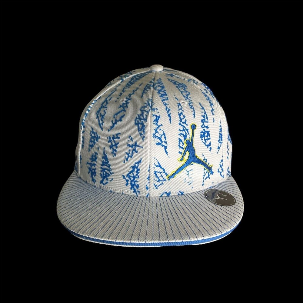 Rear Air Jordan Jumpman Hat 7 1/8 Fitted Cap Chicago Bulls Men ELNC Very Clean